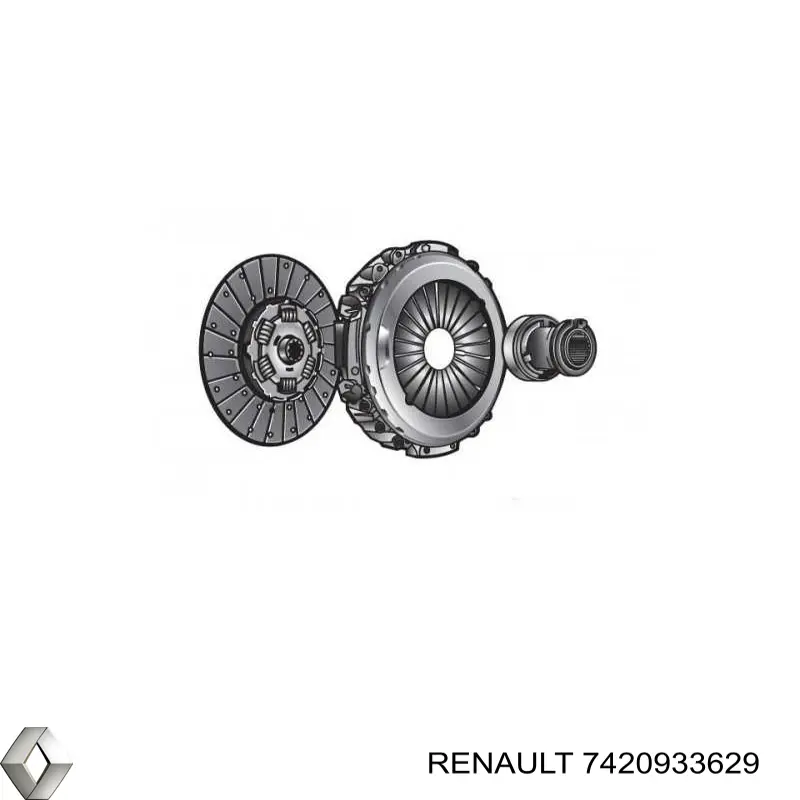 Cilindro receptor embrague para Renault Trucks D 