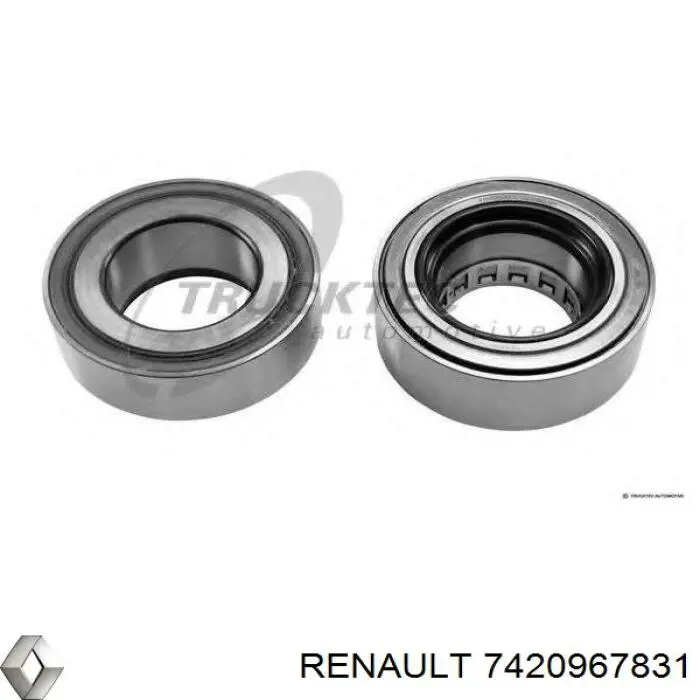 7420967831 Renault (RVI) cojinete de rueda delantero