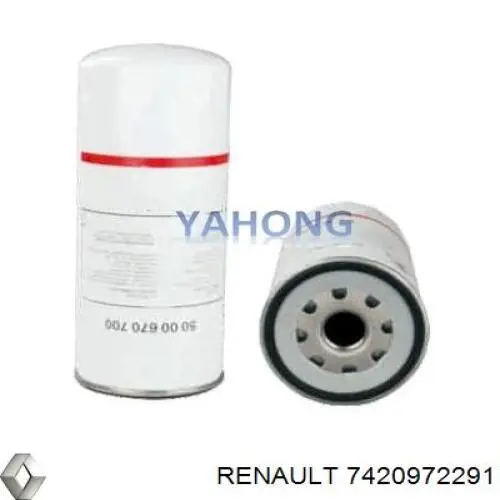 7420972291 Renault (RVI) Filtro de gasolina