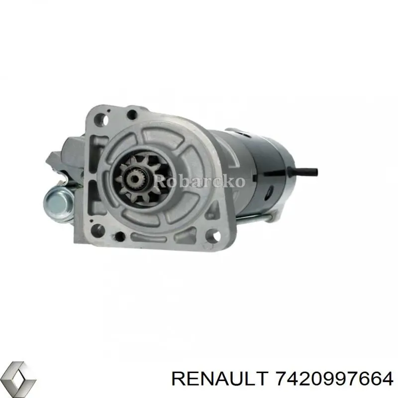 7420997664 Renault (RVI) motor de arranque