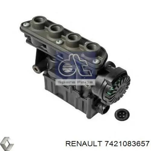 Bloque de válvulas de suspensión regulable trasero Renault (RVI) 7421083657 precio, desde 181,50 EUR