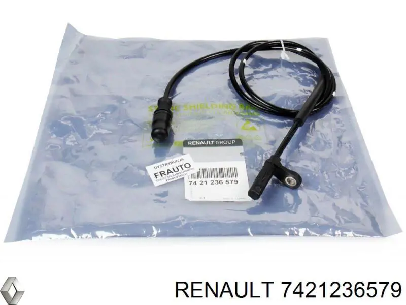 7421236579 Renault (RVI) sensor abs trasero