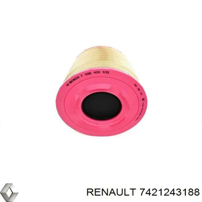 Filtro de aire 7421243188 Renault (RVI)