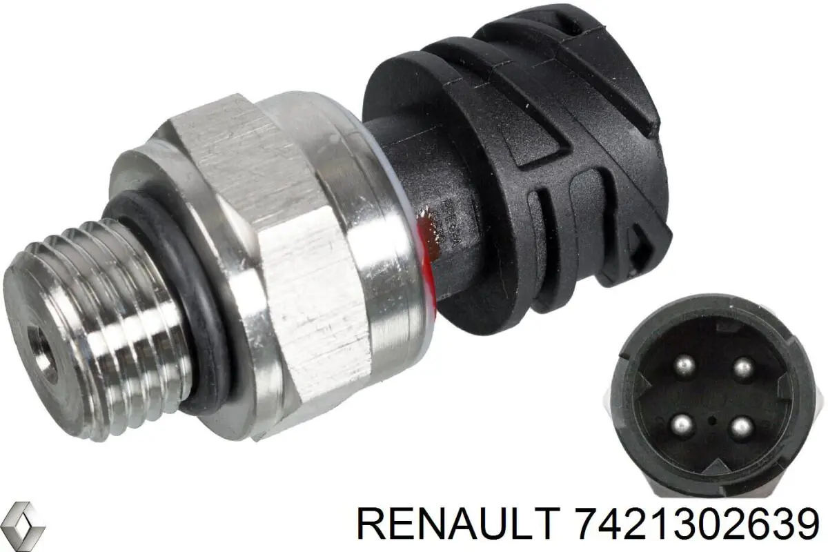 74 21 302 639 Renault (RVI) indicador, presión del aceite