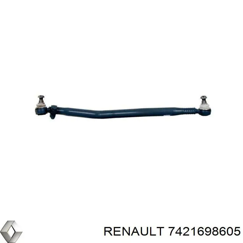 7421698605 Renault (RVI) barra de acoplamiento completa