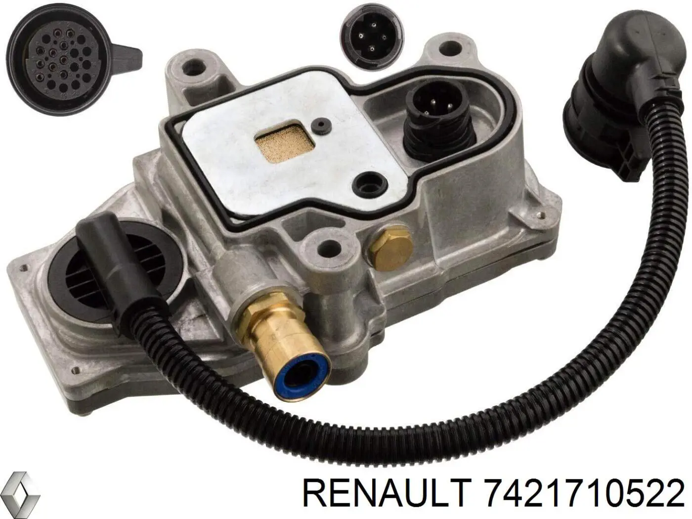 7421710522 Renault (RVI) caja de transferencia solenoide (electro valvula)