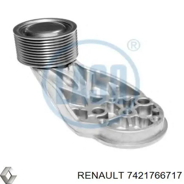 7421766717 Renault (RVI) Polea guía correa poli V