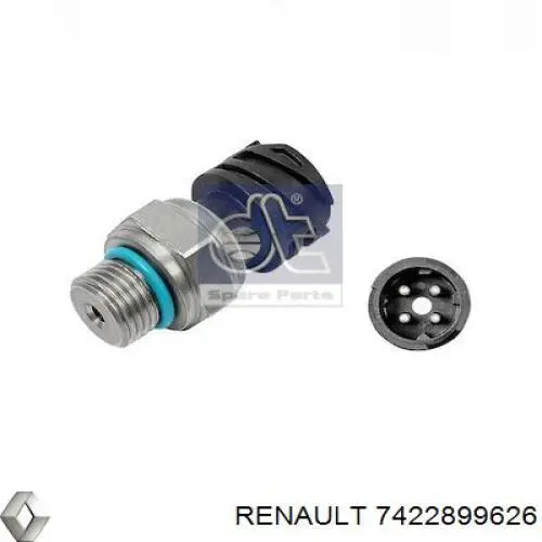 Sensor de presión de aceite 7422899626 Renault (RVI)