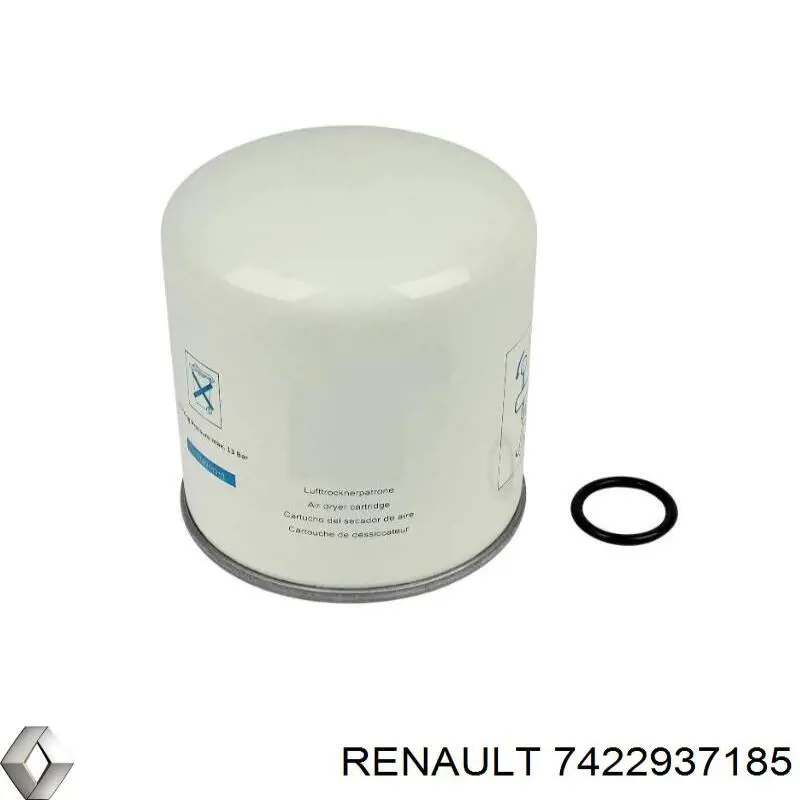 Filtro del desecador de aire (separador de agua y aceite) (camión) 7422937185 Renault (RVI)