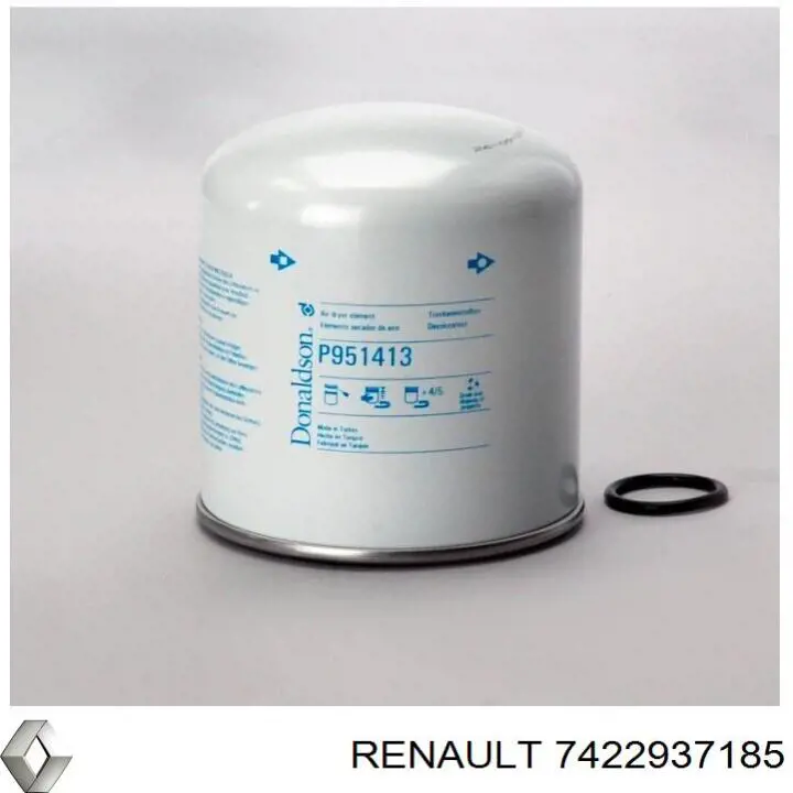 7422937185 Renault (RVI) Filtro del desecador de aire (separador de agua y aceite) (camión)