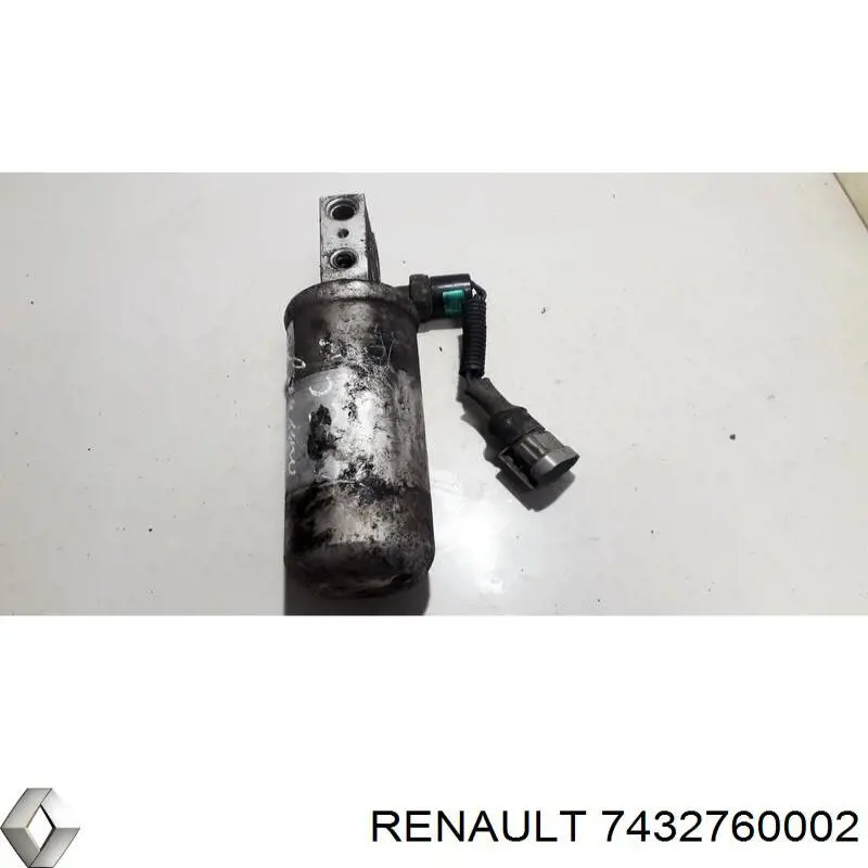 7432760002 Renault (RVI) condensador aire acondicionado