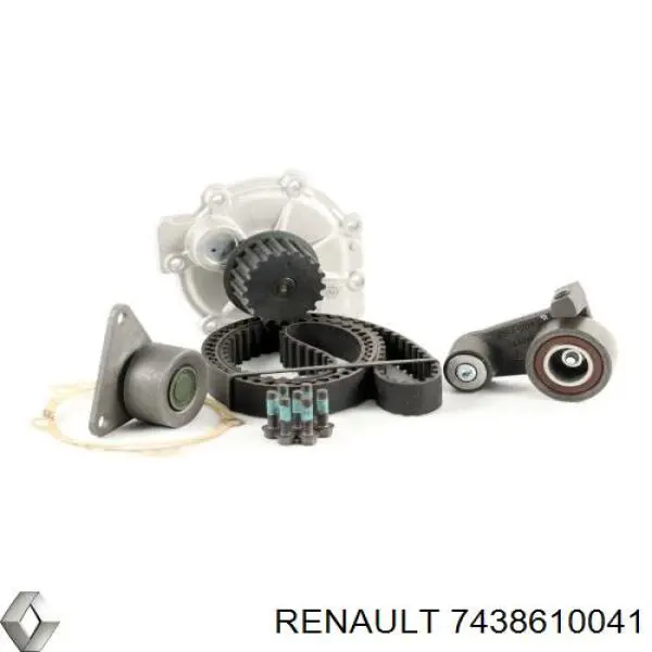 Kit de distribución 8671018748 Renault (RVI)