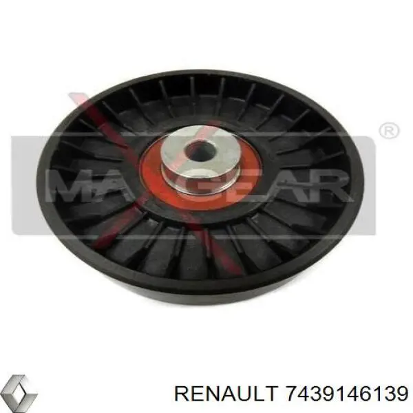 Polea inversión/guía, correa auxiliar servicios Renault (RVI) 7439146139 precio, desde 18,13 EUR
