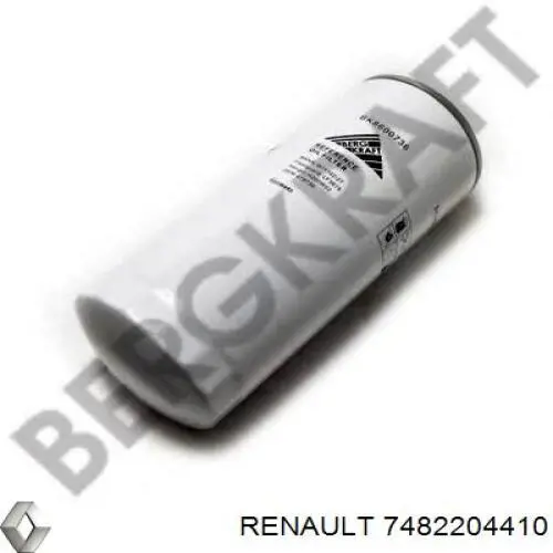 Embrague del ventilador Renault (RVI) 7482204410