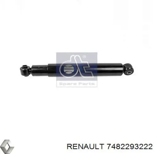 7482293222 Renault (RVI) amortiguador trasero