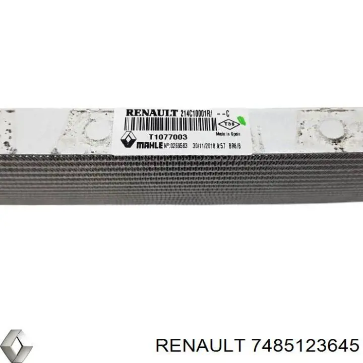 7485123645 Renault (RVI) Radiador adicional de refrigeración del motor