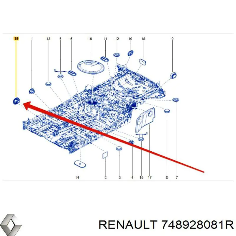 748928081R Renault (RVI)