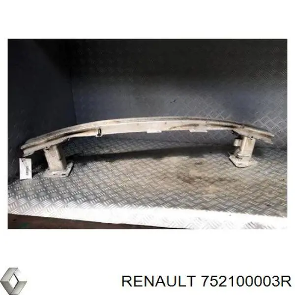752100003R Renault (RVI) refuerzo parachoque delantero