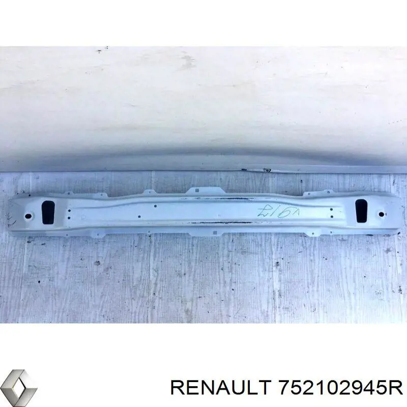 752102945R Renault (RVI) refuerzo parachoque delantero