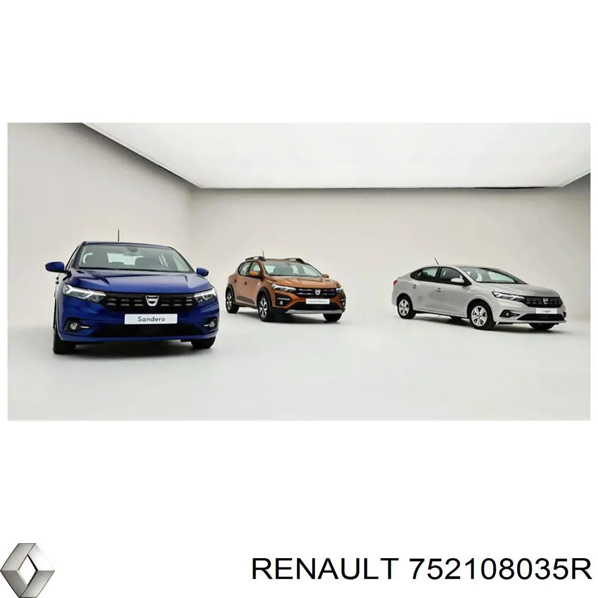 Comprar 752108035R Renault (RVI) Refuerzo parachoque delantero