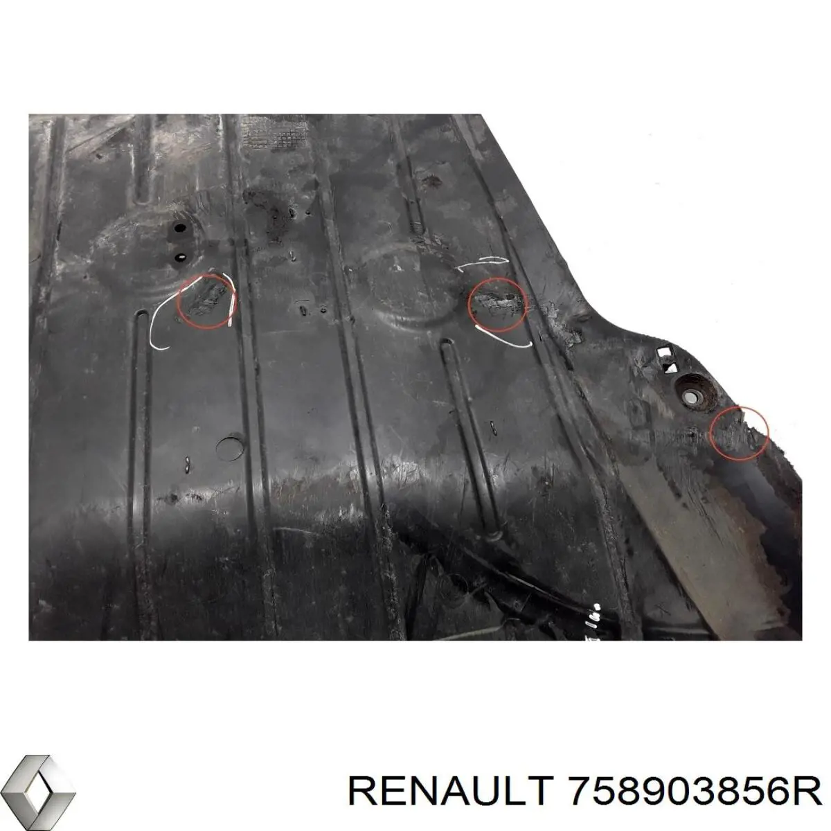 Protección de cárter Renault (RVI) 758903856R precio, desde 35,53 EUR