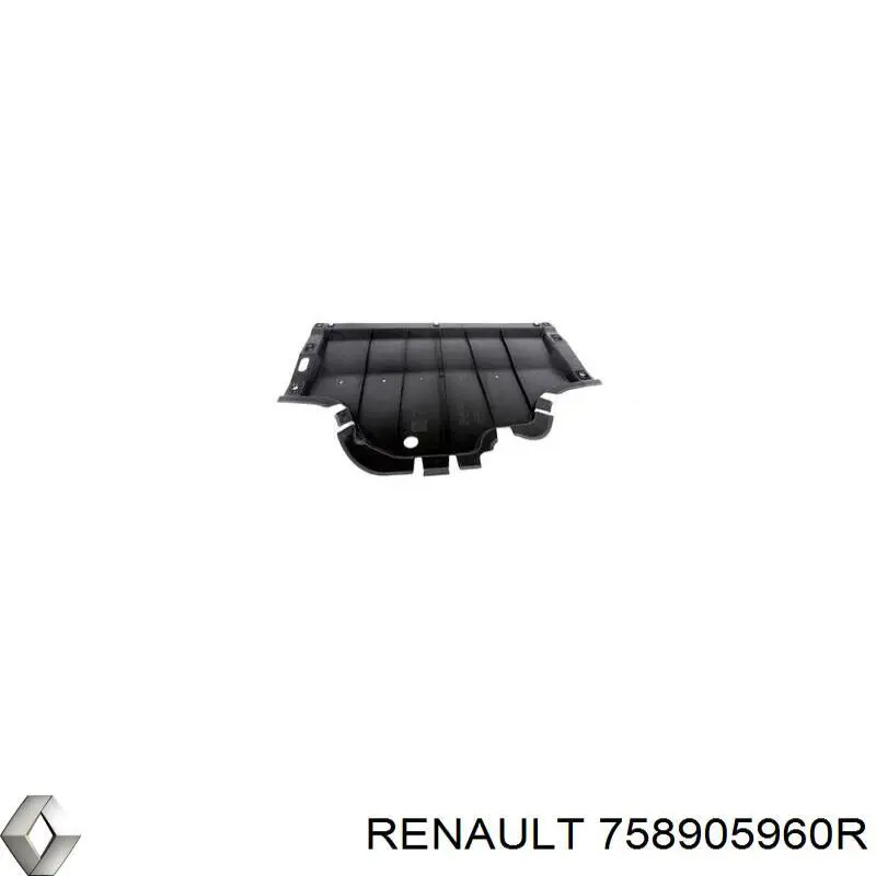 758905960R Renault (RVI) protección motor /empotramiento