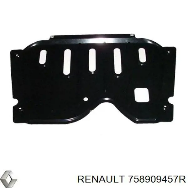 758909457R Renault (RVI) protección motor / empotramiento