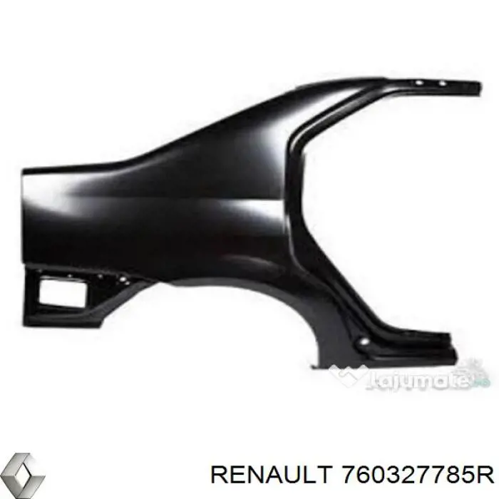 760327785R Renault (RVI) Aleta trasera derecha