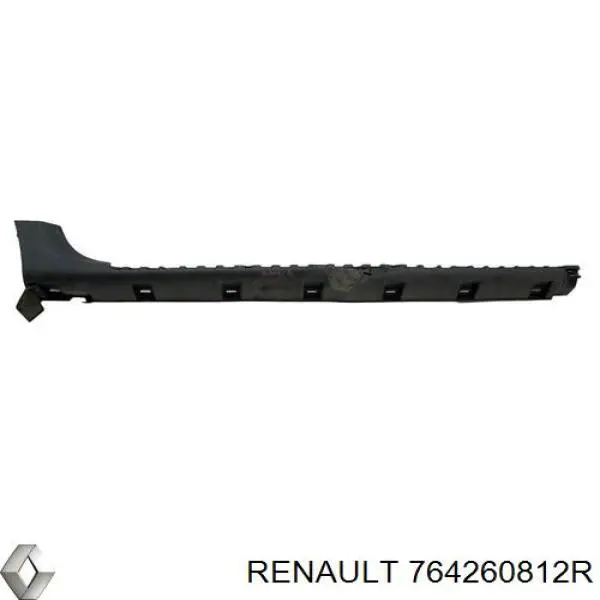 Moldura exterior derecha del umbral Renault (RVI) 764260812R precio, desde 61,39 EUR