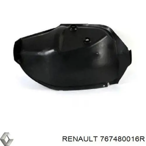 Comprar 767480016R Renault (RVI) Guardabarros interior trasero derecho