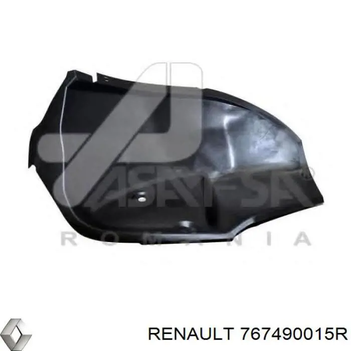 Comprar 767490015R Renault (RVI) Paso de rueda trasero izquierdo trasero