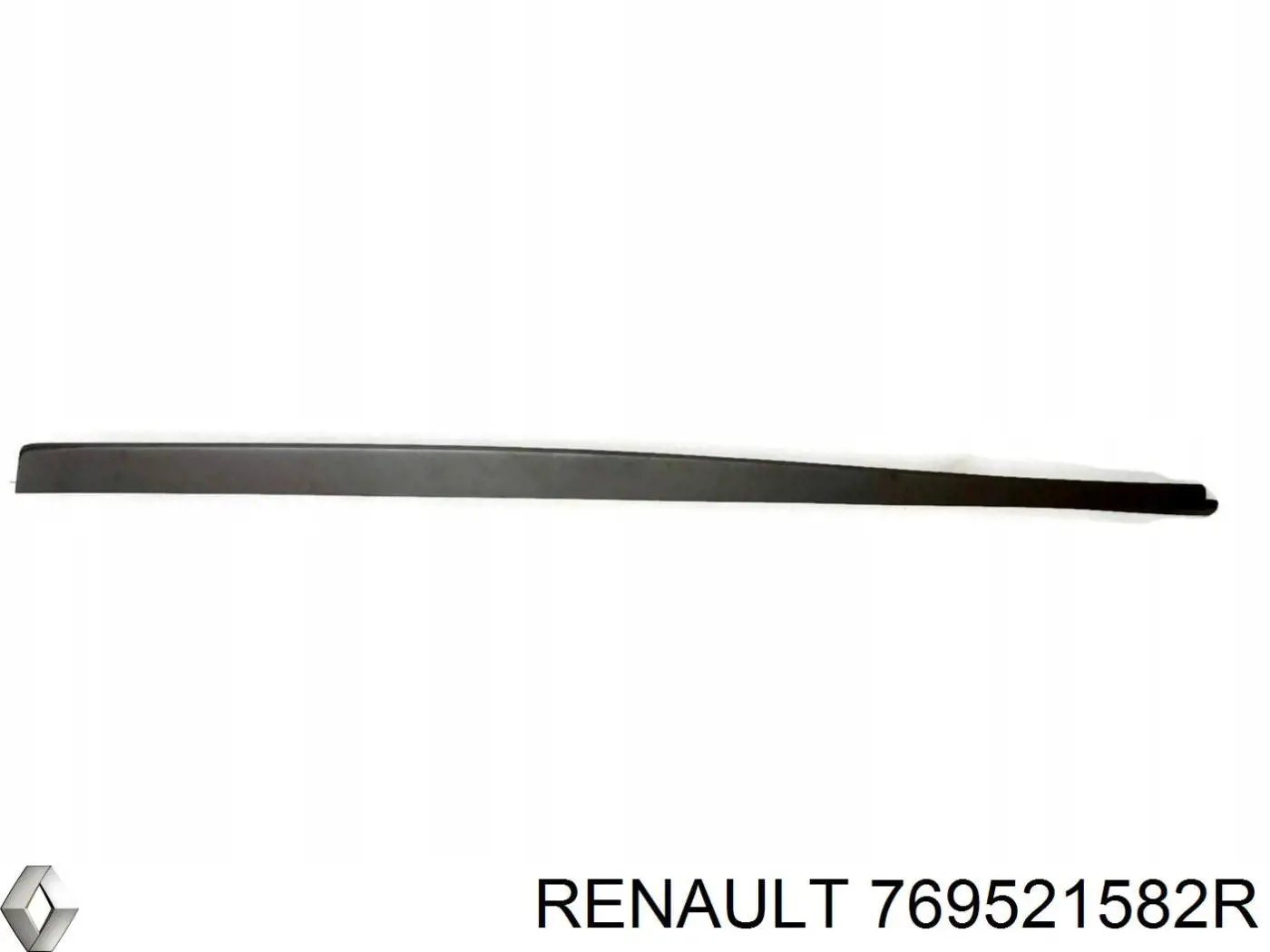 769520028R Renault (RVI) moldura de umbral exterior izquierda