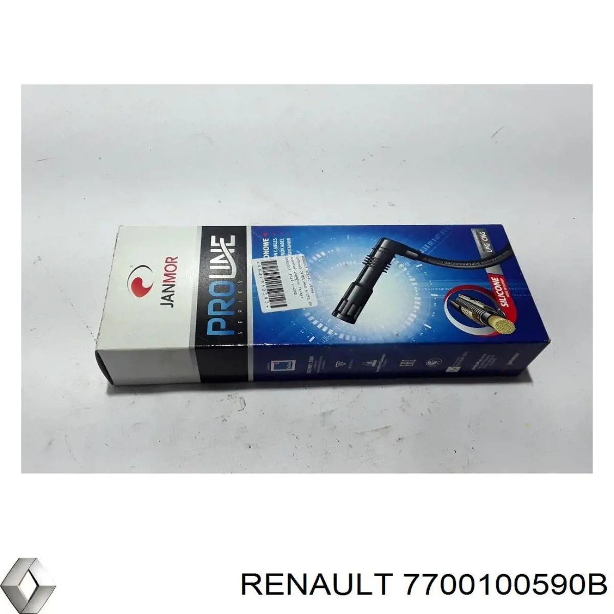 7700100590B Renault (RVI) cables de bujías