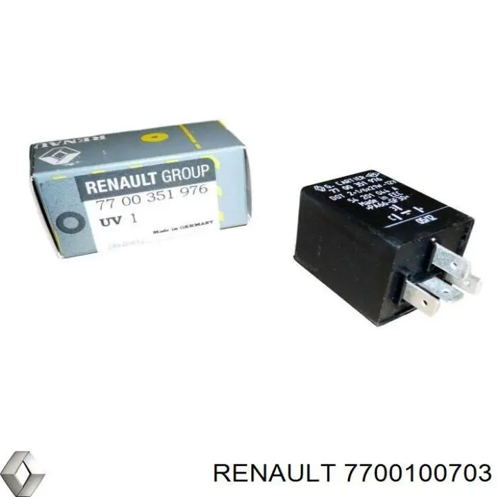 Comprar 7700100703 Renault (RVI) Caja precalentamiento bujias