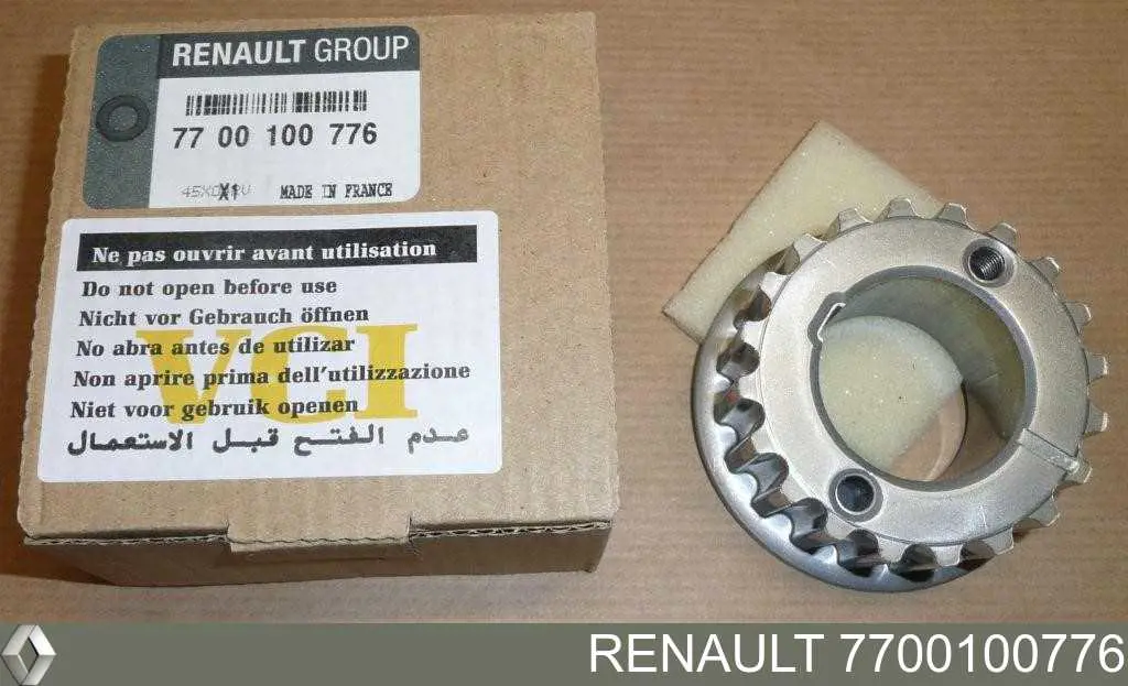 Comprar 7700100776 Renault (RVI) Piñón del cigüeñal