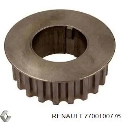 7700100776 Renault (RVI) rueda dentada, cigüeñal