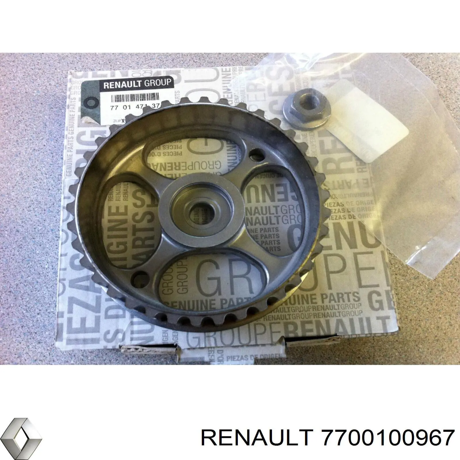Tapon de bloque del motor Renault (RVI) 7700100967