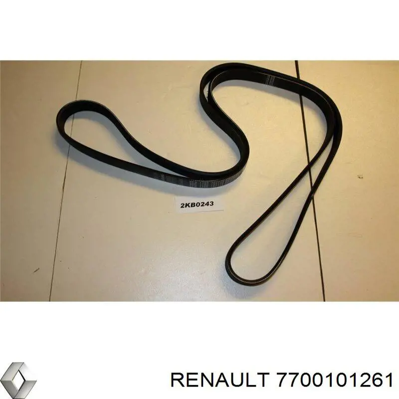 Comprar 7700101261 Renault (RVI) Correa trapezoidal