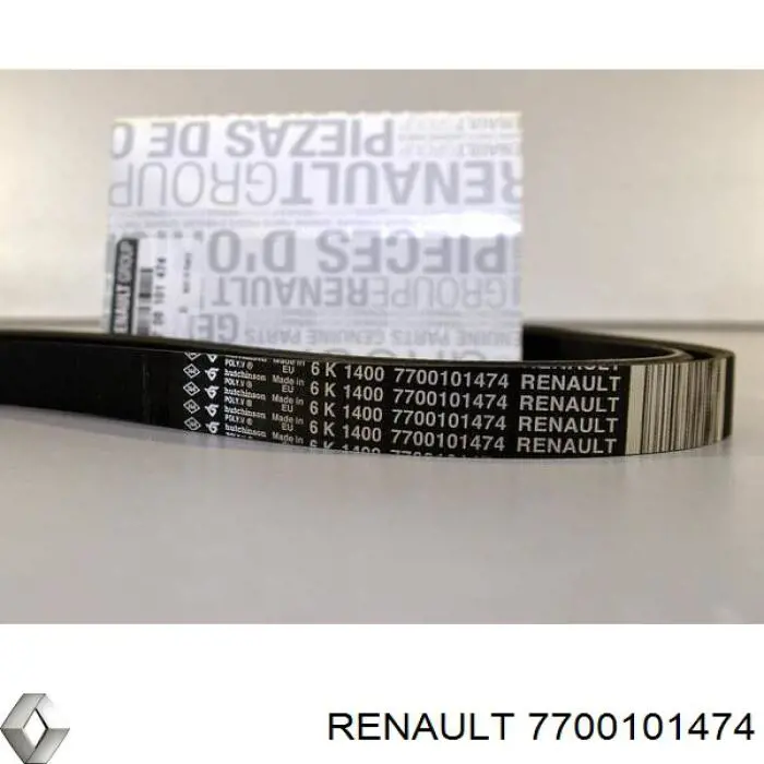 Comprar 7700101474 Renault (RVI) Correa trapezoidal