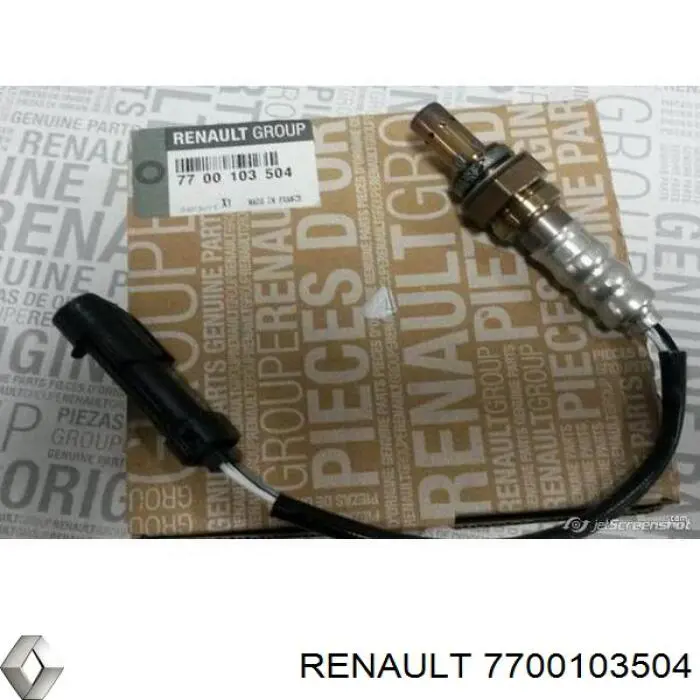 Sensor de oxígeno Renault (RVI) 7700103504