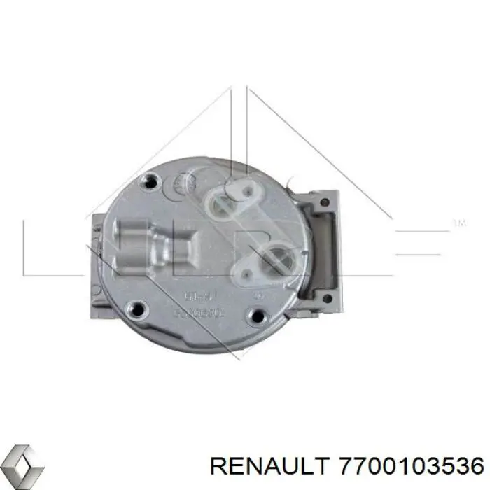 7700103536 Renault (RVI) compresor de aire acondicionado