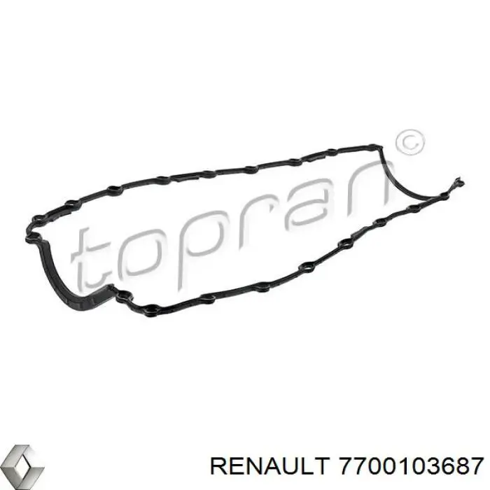 7700103687 Renault (RVI) junta, cárter de aceite