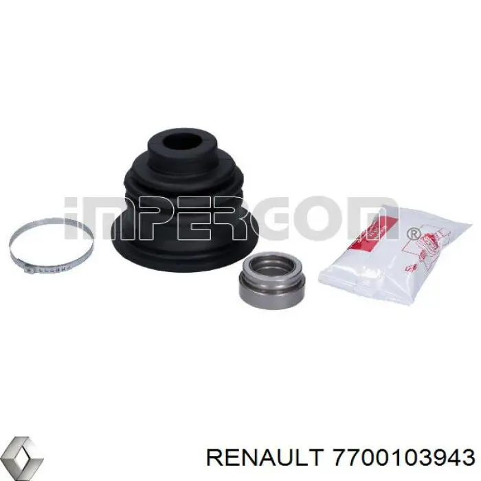 Fuelle, junta homocinética interna izquierda del semieje delantero Renault (RVI) 7700103943 precio, desde 15,11 EUR