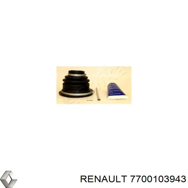 Fuelle, junta homocinética interna izquierda del semieje delantero 7700103943 Renault (RVI)
