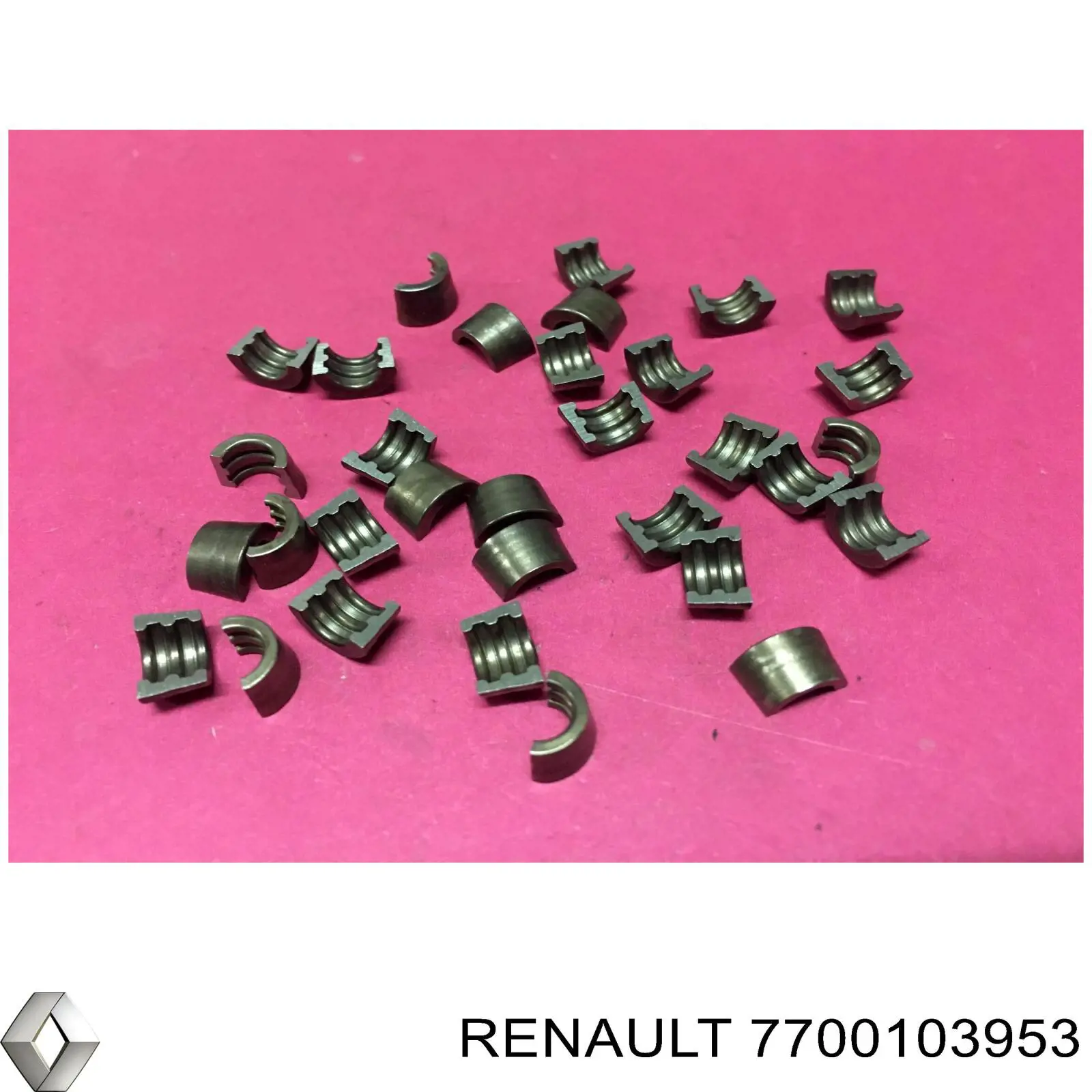 Semicono de fijación de la válvula para Renault Scenic (R9)