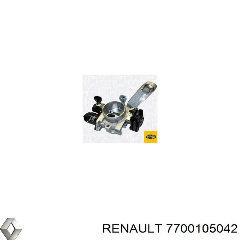 Cuerpo de aceleración completo Renault (RVI) 7700105042 precio, desde 117,60 EUR