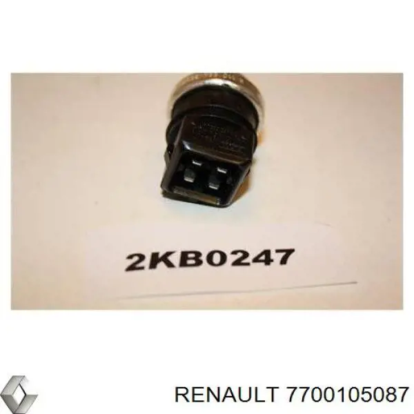 7700105087 Renault (RVI) sensor de temperatura del refrigerante