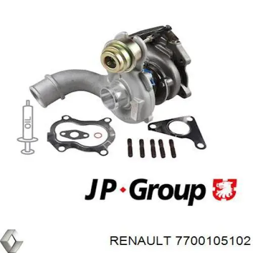 7700105102 Renault (RVI) turbocompresor