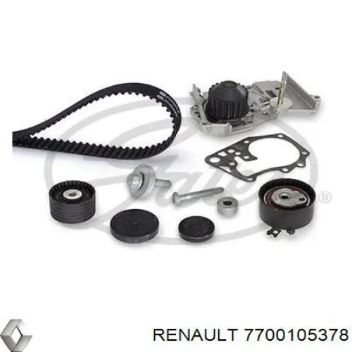 Bomba de agua 7700105378 Renault (RVI)