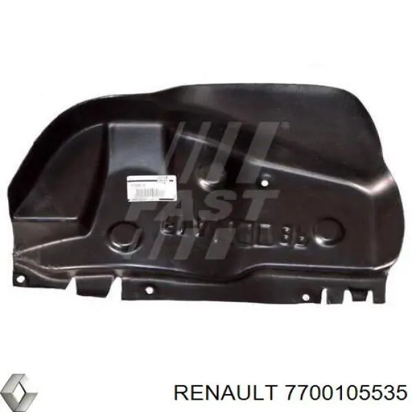Insonorizante de motor Renault (RVI) 7700105535 precio, desde 56,19 EUR